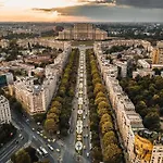 Penthouse Unirii Downtown Free Parking Бухарест