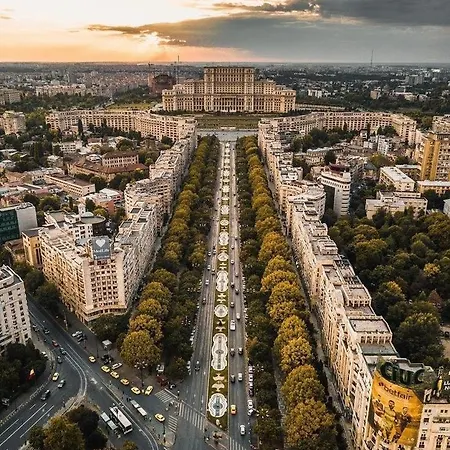 Penthouse Unirii Downtown Free Parking Bucharest